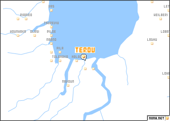 map of Térou