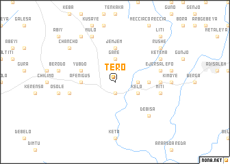 map of Tero