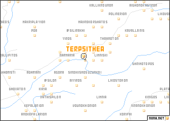 map of Terpsithéa