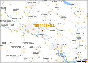 map of Terrace Hill