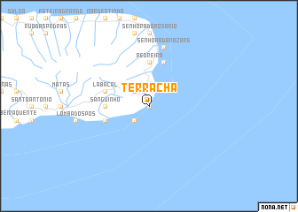 map of Terra Chã