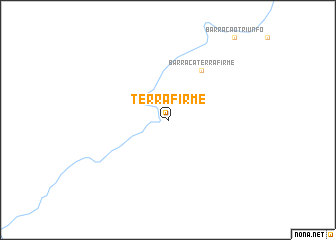 map of Terra Firme