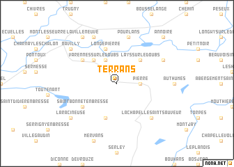 map of Terrans