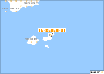 map of Terre-de-Haut