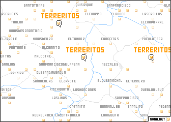 map of Terreritos