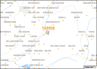 map of Terria
