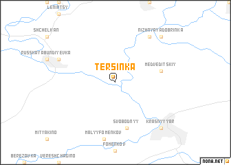 map of Tersinka