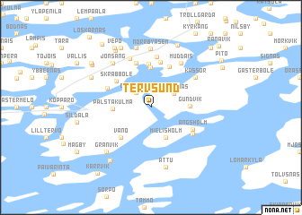 map of Tervsund