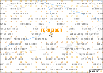 map of Terweiden