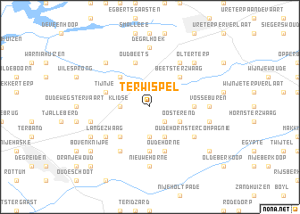 map of Terwispel