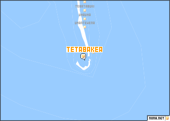 map of Tetabakea