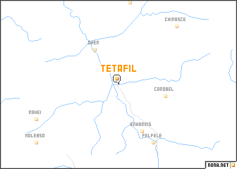 map of Tetafil