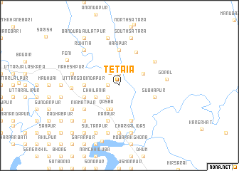 map of Tetaia