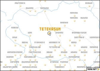 map of Tetekasum