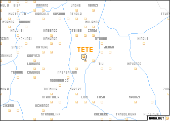 map of Tete