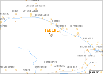 map of Teuchl