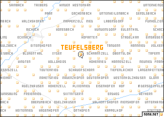 map of Teufelsberg