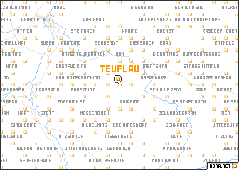 map of Teuflau
