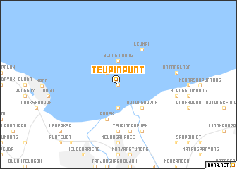 map of Teupinpunt