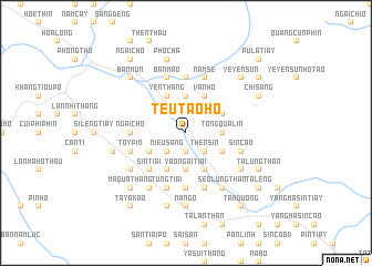 map of Teu Tao Hò