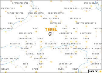 map of Tevel