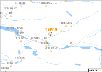 map of Tevra