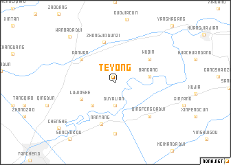 map of Teyong