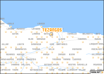 map of Tezangos