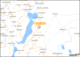 map of Thābani