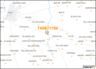 map of Thābitīyah