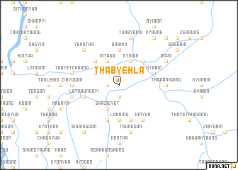 map of Thabyehla