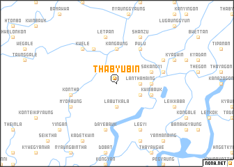 map of Thabyubin