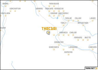 map of Thác Dai