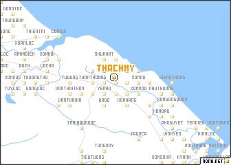 map of Thạch Mỹ