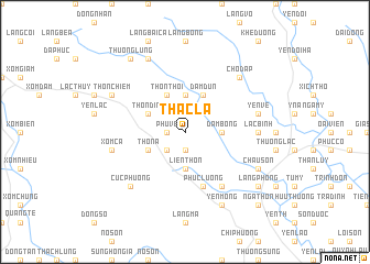 map of Thác Lạ