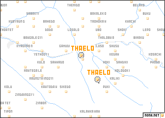 map of Tha-elo