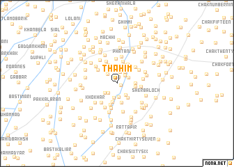 map of Thahīm