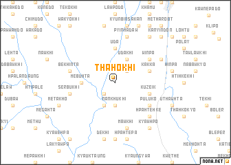 map of Thahokhi