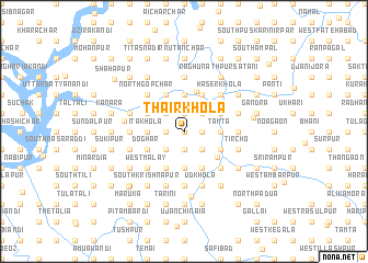 map of Thairkhola