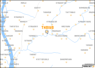 map of Tha-iwa