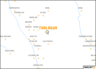 map of Thaladum