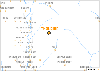 map of Thalaing