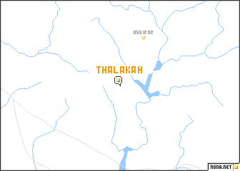 map of Thalākah