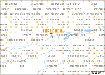 map of Thalbach