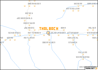 map of Thalbach