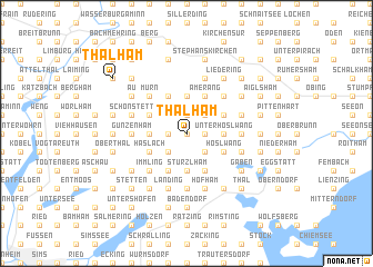 map of Thalham