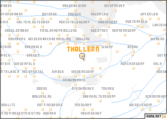 map of Thallern