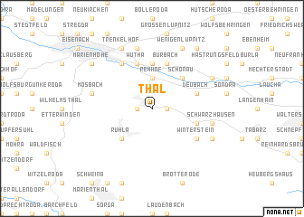 map of Thal