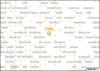 map of Thal