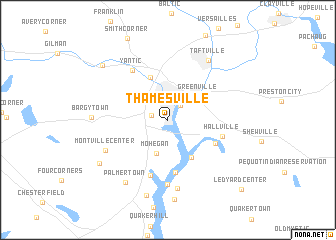map of Thamesville